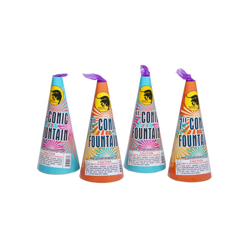 Conic Fountain China Fireworks